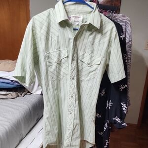 Vintage Pearl Button Down Western Shirt